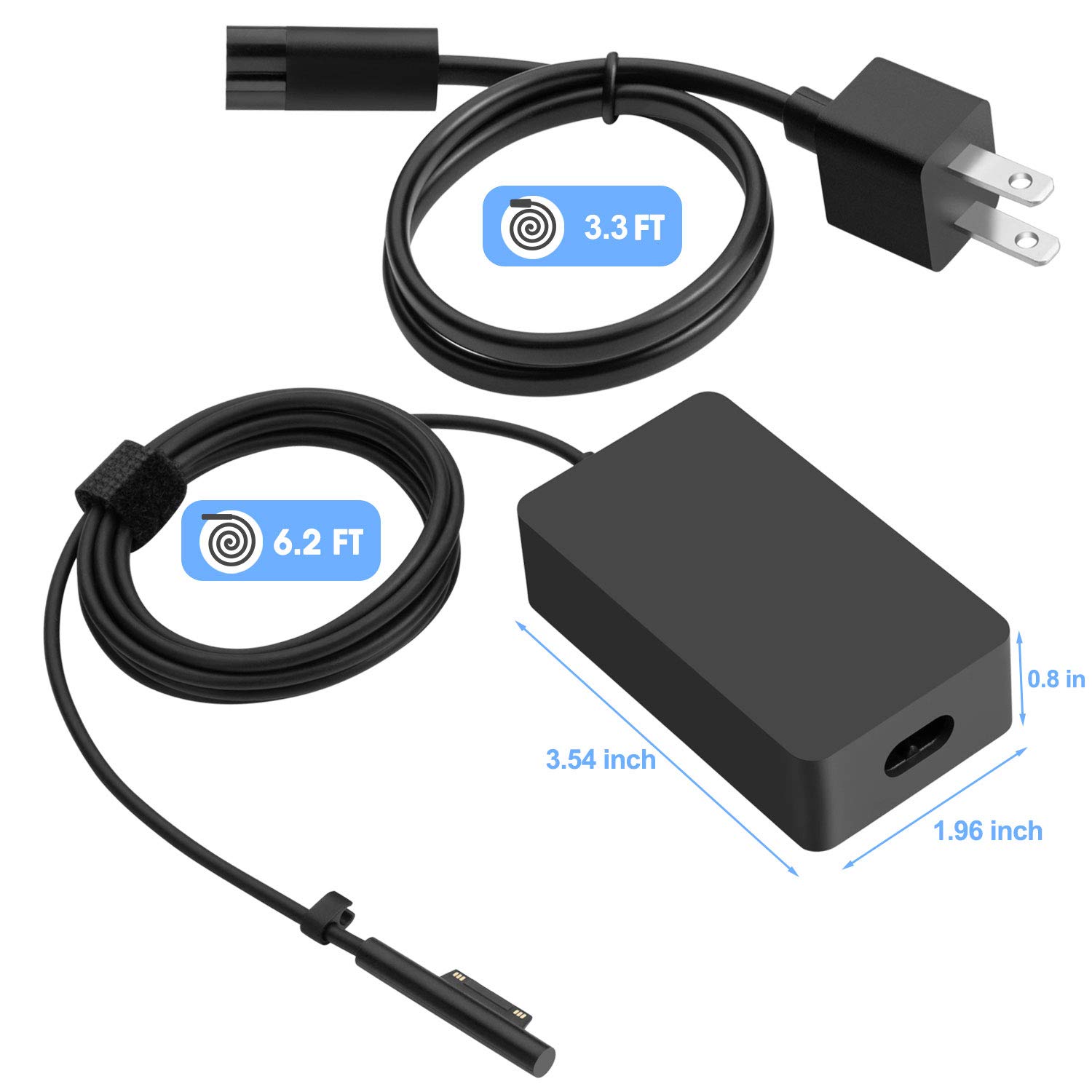 Foto 7 pulgar | Fuente De Alimentación Charger Patios De 44 W Para Microsoft Surface - Venta Internacional.