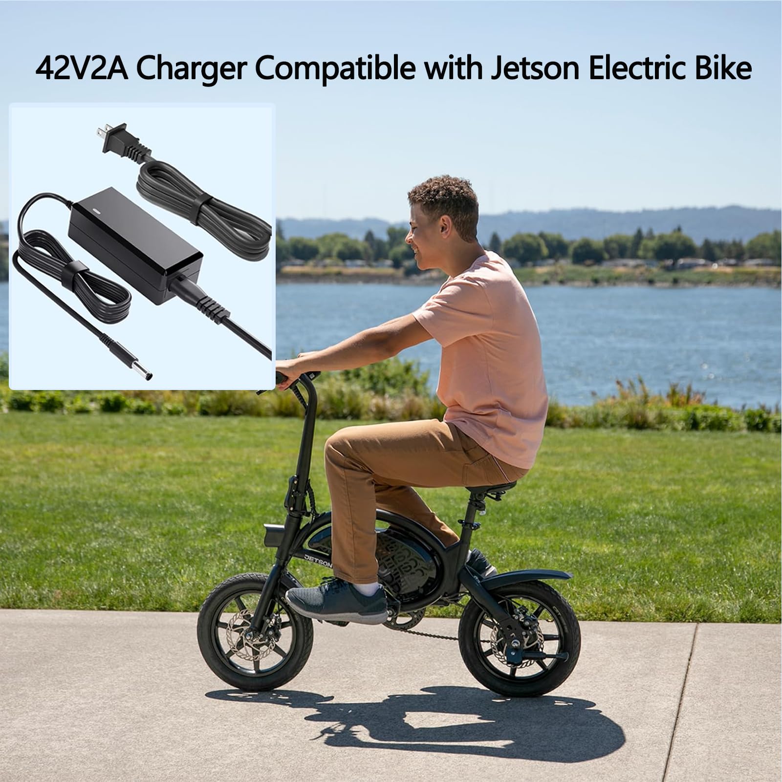 Foto 6 | Cargador Eléctrico Para Patinete 42 V 2 A Compatible Con Jetson Jy-420150 - Venta Internacional.
