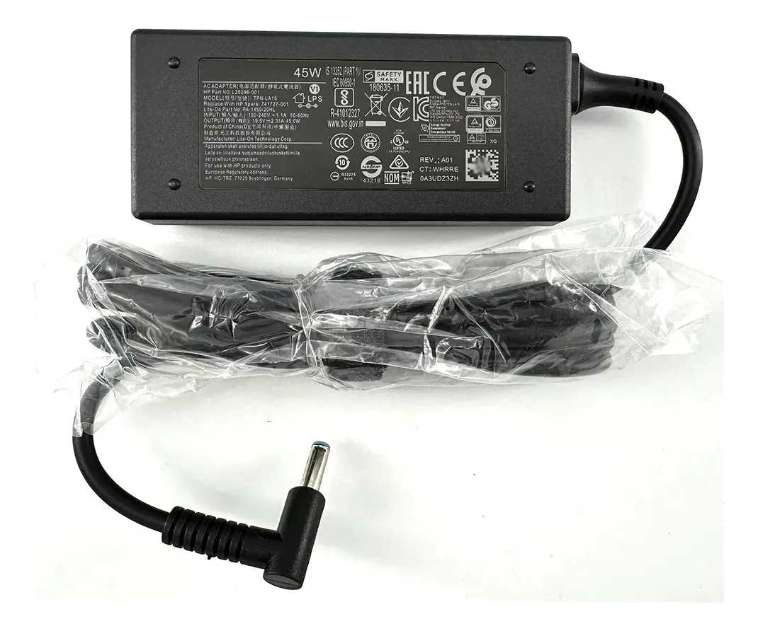 Foto 8 pulgar | Cargador Original Hp Punta Azul 19.5v 2.31a 4.5*3.0mm