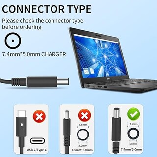 Foto 7 | Cargador Original Dell 19.5v 3.34 Punta 7.4x5.0mm Thin