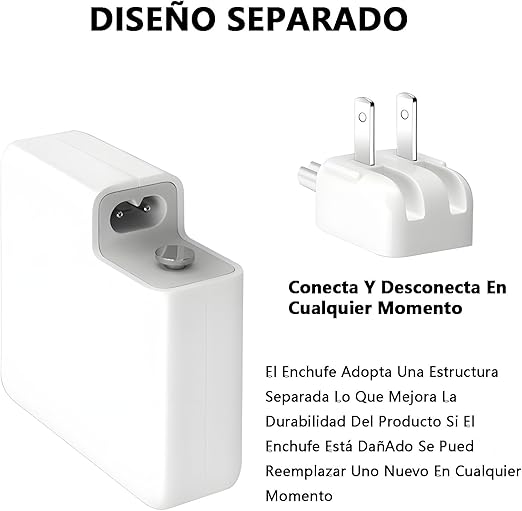 Foto 5 pulgar | Cargador Apple Original Magsafe 2 45w Tipo T