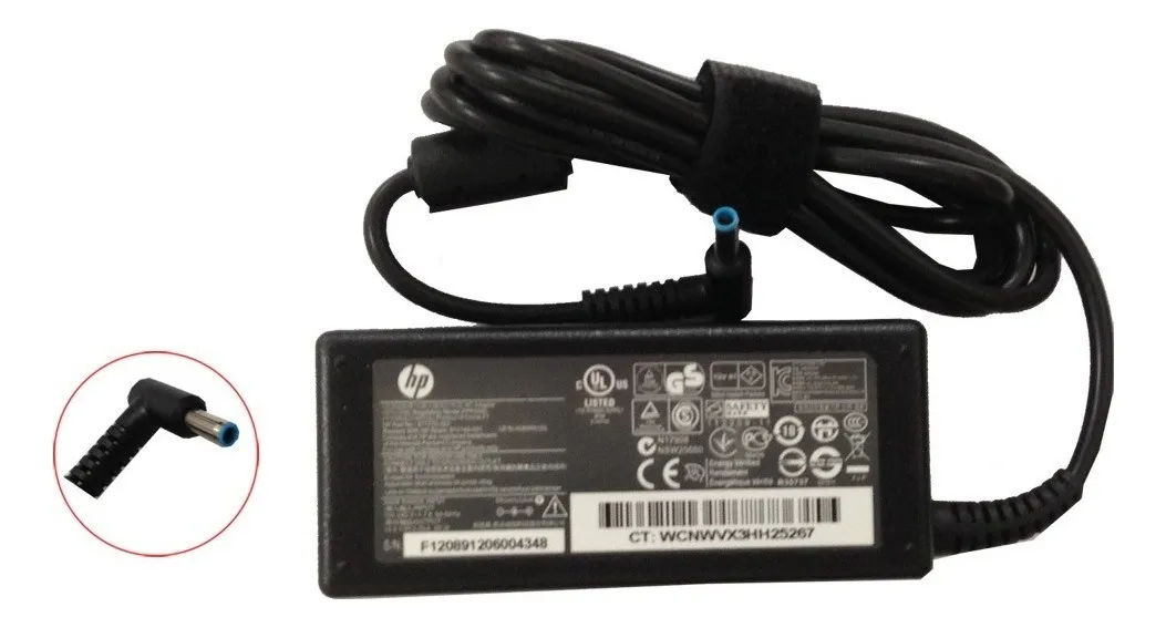 Foto 5 pulgar | Cargador Original Hp Punta Azul 19.5v 3.33 4.5*3.0mm 65w