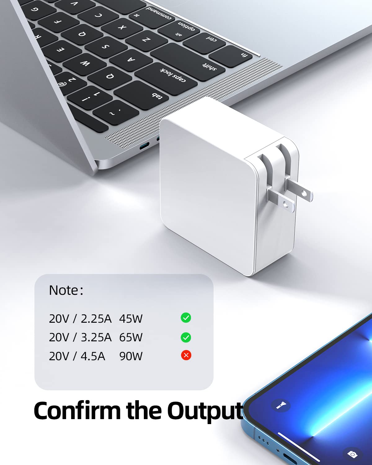Foto 4 pulgar | Cargador Nicpower Usb C De 65 W Para Samsung Galaxy Book Pro - Venta Internacional.