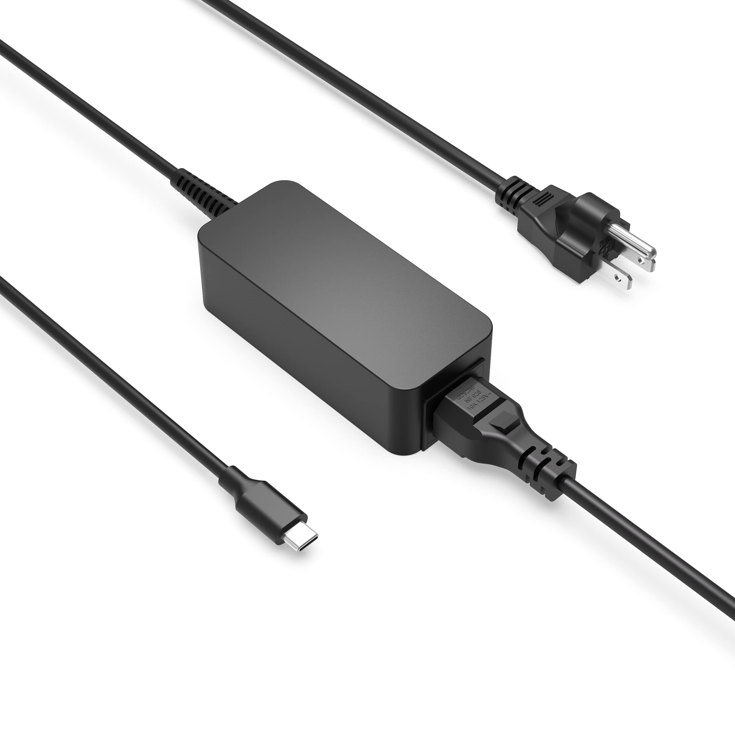 Foto 2 pulgar | Cargador Nicpower Usb C De 45 W Para Lenovo Chromebook - Venta Internacional.