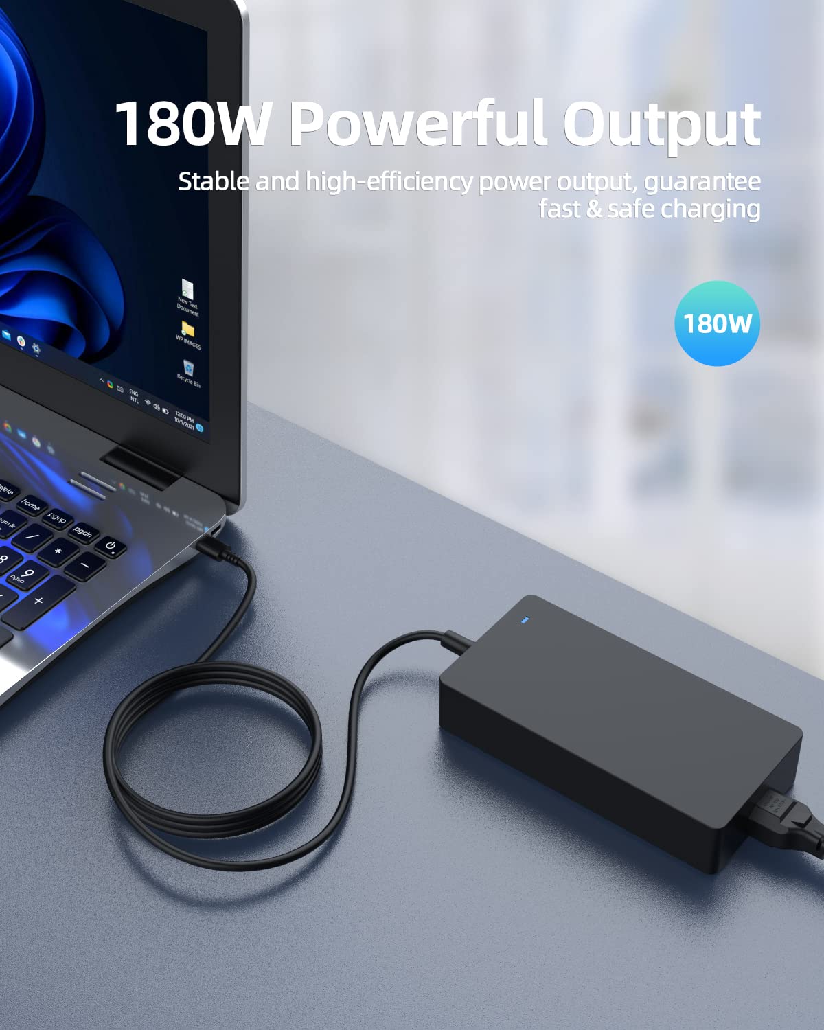 Foto 8 pulgar | Cargador Portátil Para Juegos Nicpower 180 W Para Portátil Msi - Venta Internacional.