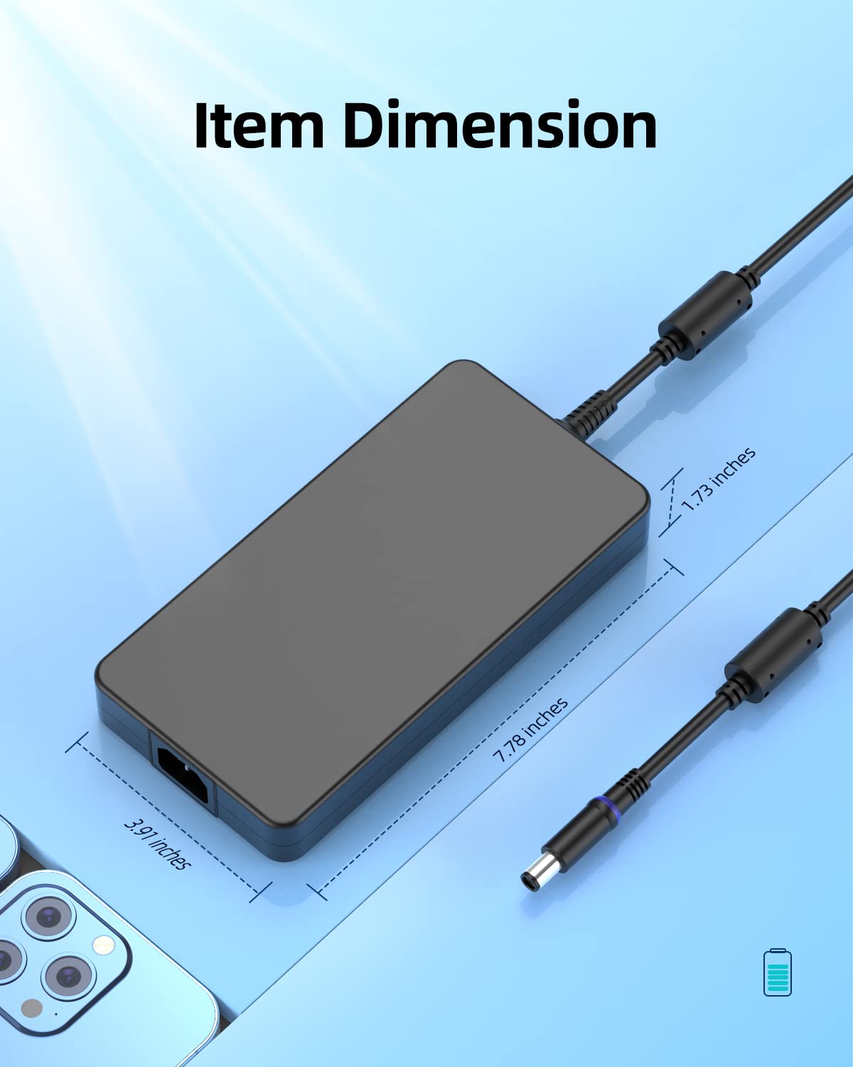 Foto 4 | Cargador De 240 W, 19,5 V Y 12,3 A Para El Portátil Dell Alienware Superer - Venta Internacional.