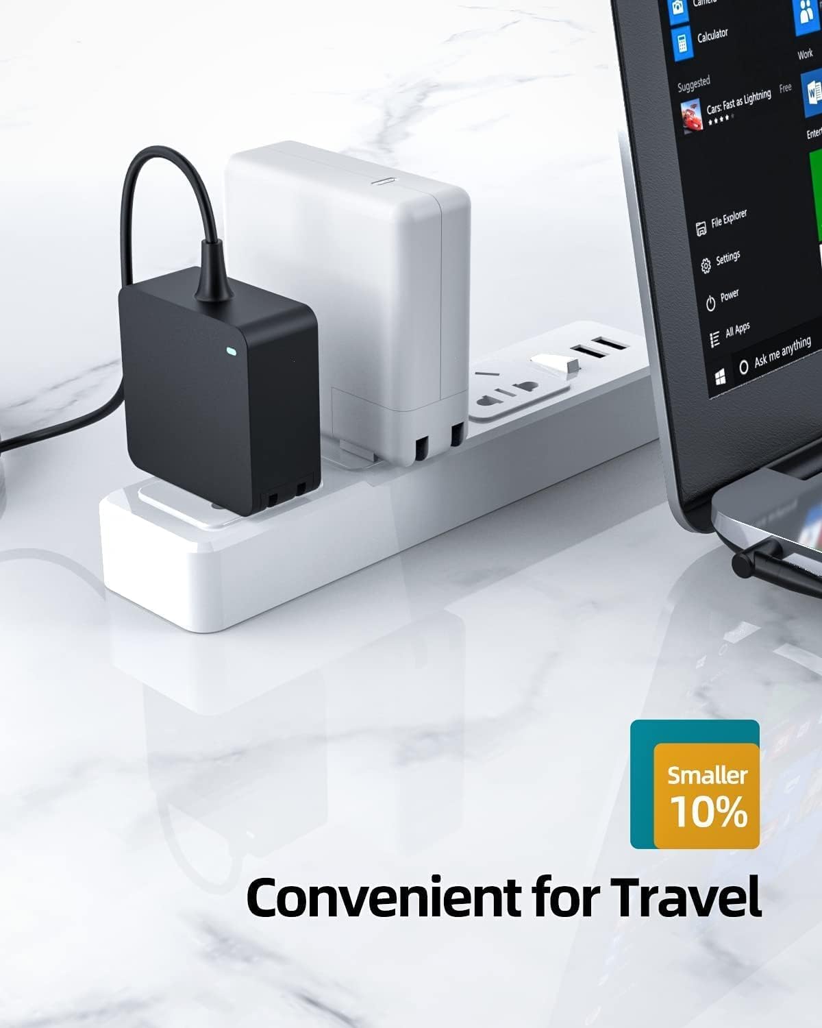 Foto 6 | Cargador De Repuesto Dexpt De 65 W, 19 V Y 3,42 A Para Asus Vivobook Zenbook - Venta Internacional.