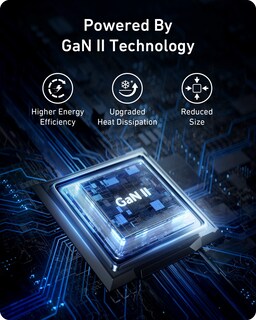 Foto 4 | Cargador Anker Usb C Gan Ii De 100 W Con 3 Puertos Para Macbook Dell Xps - Venta Internacional.