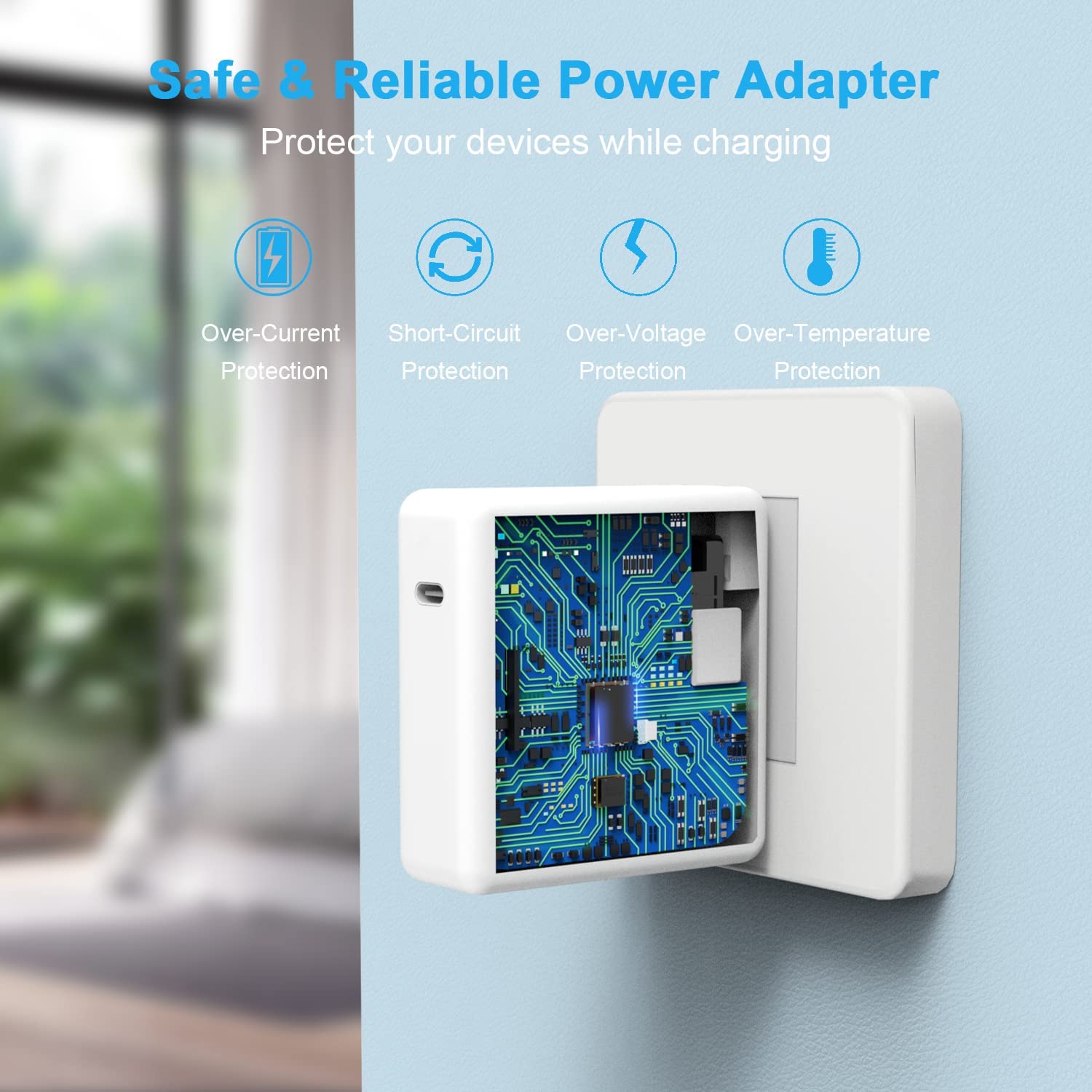 Foto 5 pulgar | Adaptador De Corriente Usb C Charger Yoxydif De 100 W Para Macbook Pro - Venta Internacional.