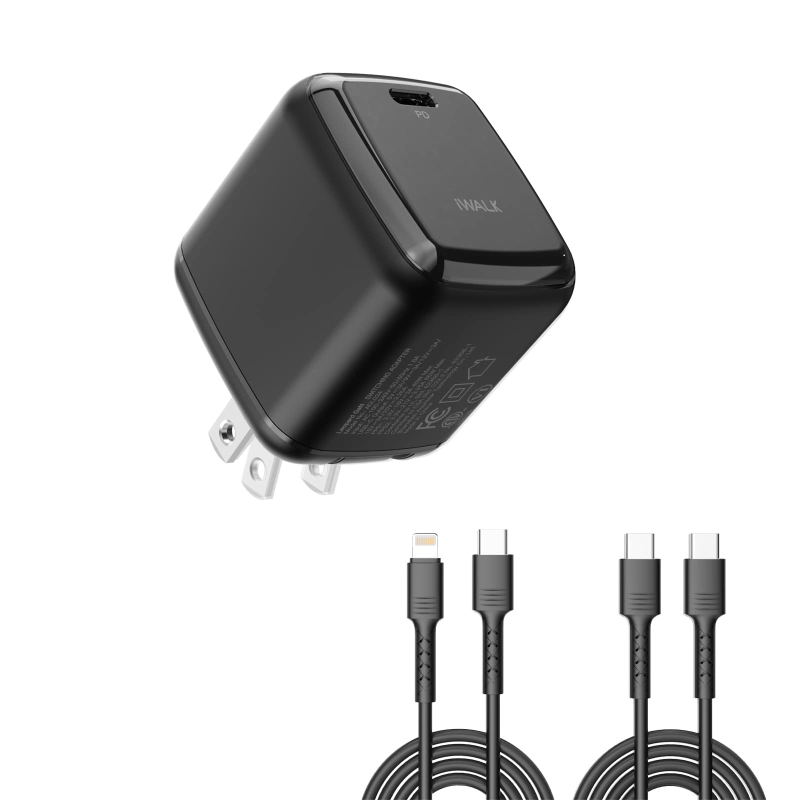 Cargador Iwalk Leopard Gan De 65 W, Usb C, Pps, Carga Rápida, 15 V, Macbook - Venta Internacional.