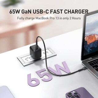 Foto 2 | Cargador Iwalk Leopard Gan De 65 W, Usb C, Pps, Carga Rápida, 15 V, Macbook - Venta Internacional.