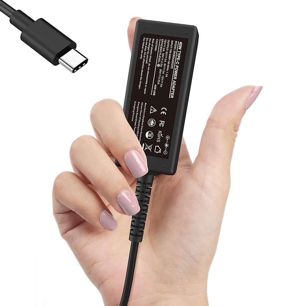Cargador Sle-tech Usb C Tipo C De 45 W Para Hp, Dell, Samsung, Asus - Venta Internacional.