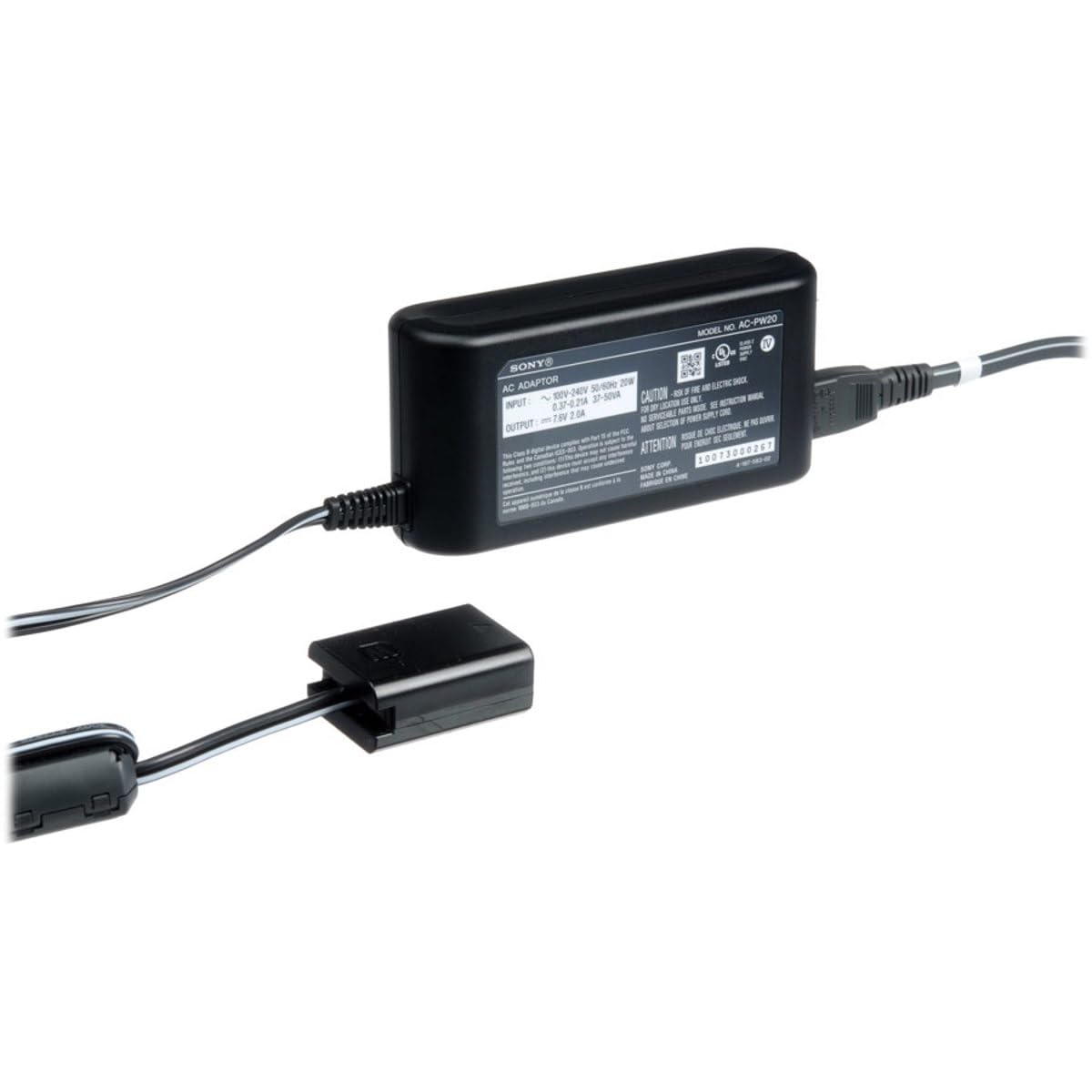 Foto 3 pulgar | Adaptador De Carga Sony Acpw20 Ac Adaptador - Negro - Venta Internacional.