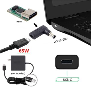 Foto 3 | Adaptador Conversor Chenyang Usb C A Dc 20v 65w Con Emulador Pd - Venta Internacional.