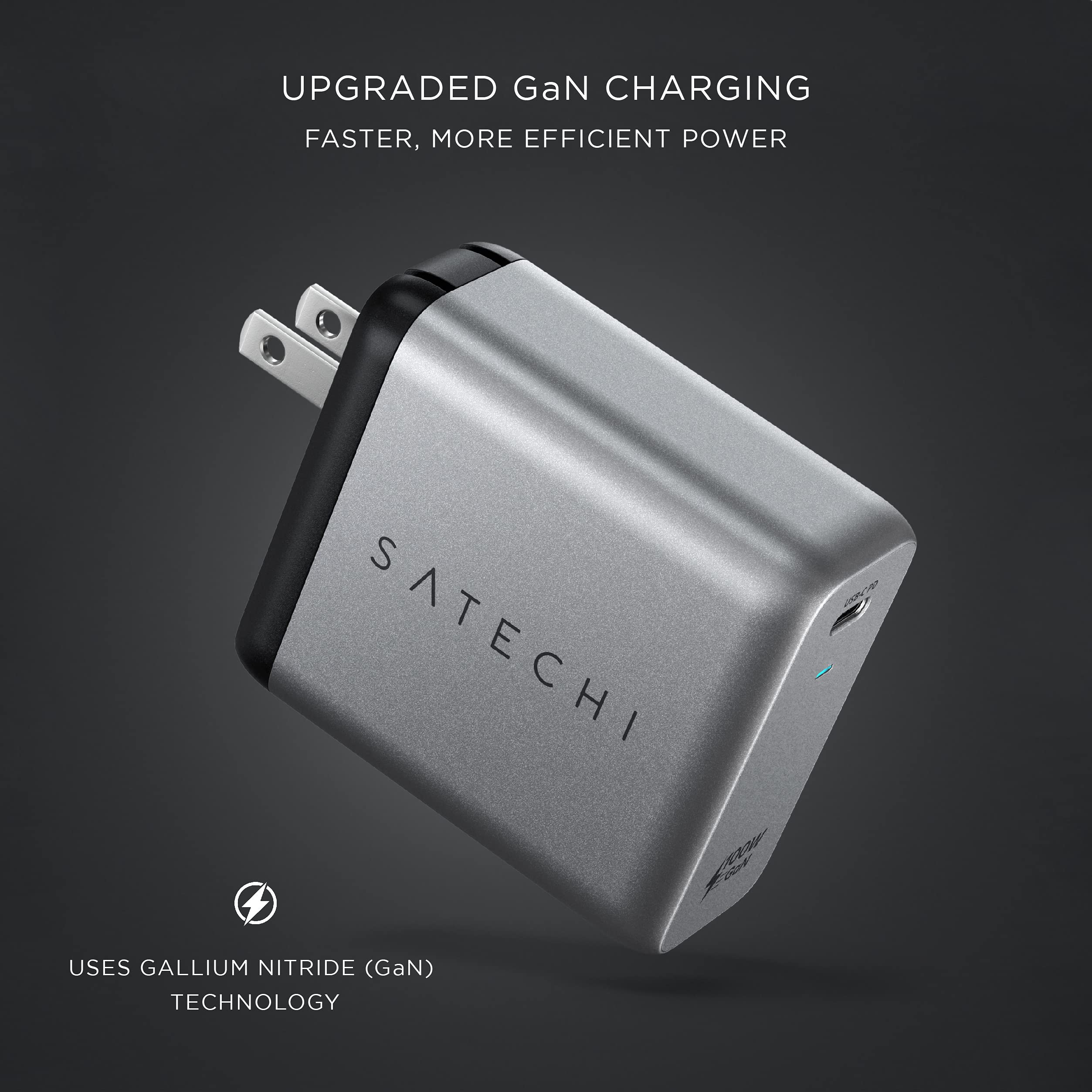 Foto 2 | Cargador De Pared Satechi Usb C Pd De 100 W Con Tecnología Gan Para Macbook Pro/air - Venta Internacional.