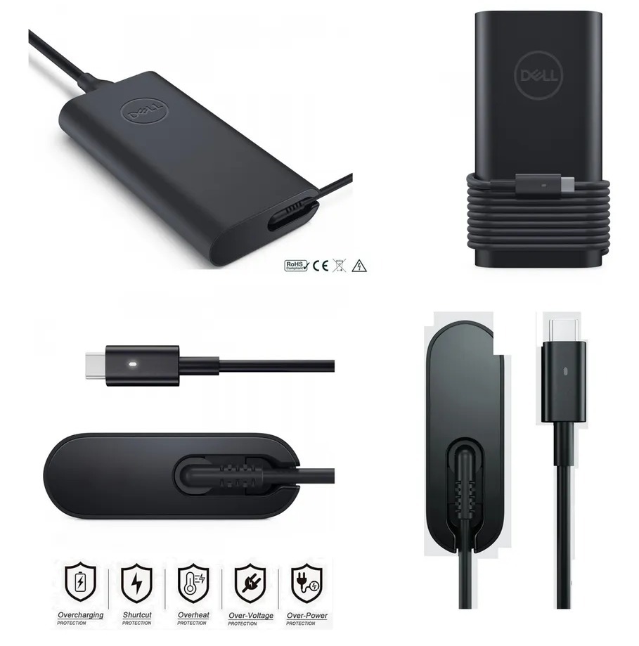 Foto 3 pulgar | Cargador para Laptop Dell tipo C 130w 20v 6.5a