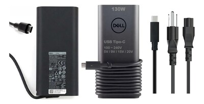 Foto 3 | Cargador para Laptop Dell tipo C 130w 20v 6.5a