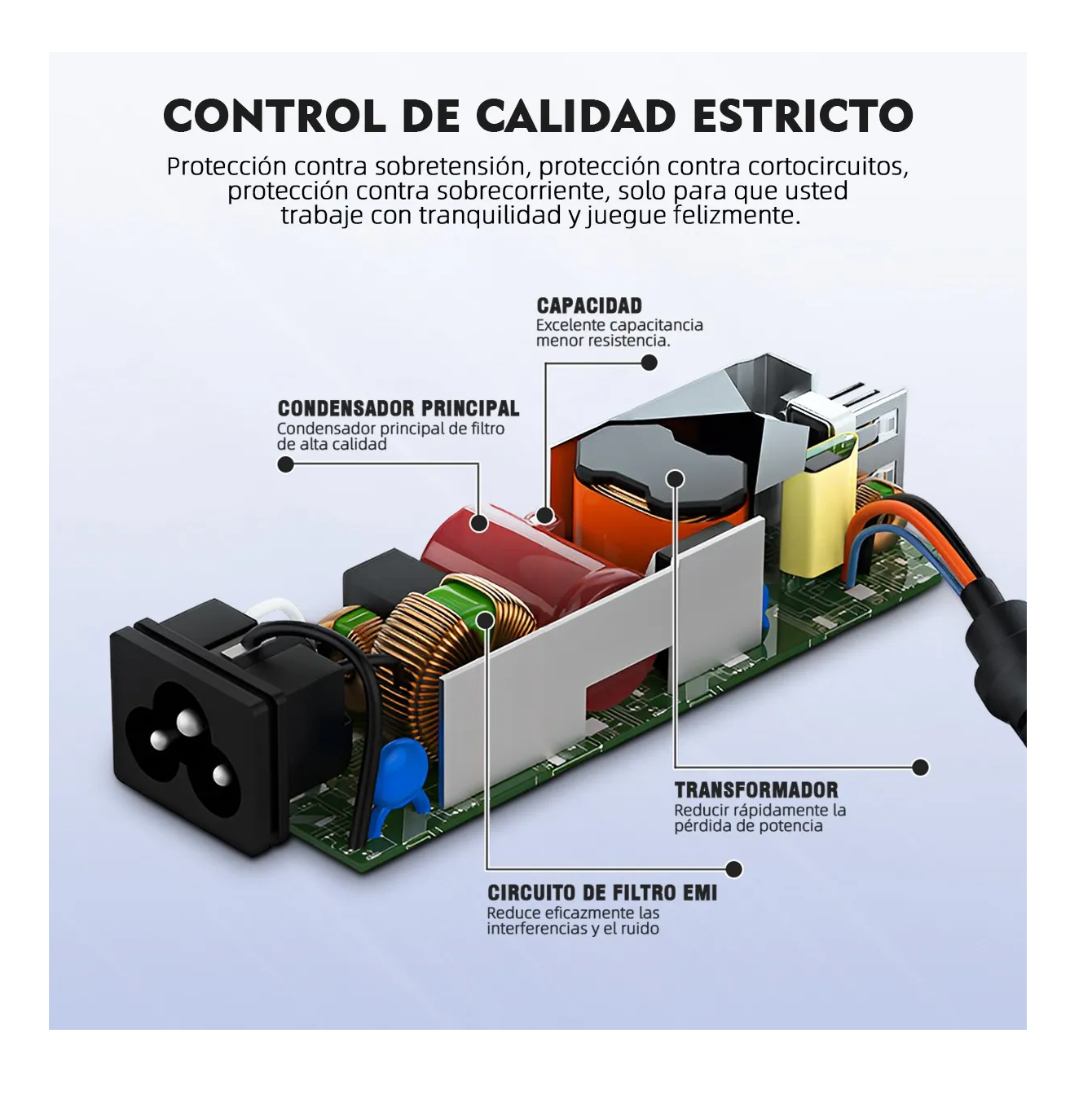 Foto 3 pulgar | Cargador Usb Tipo C Hp Dell huawei 20v 3.25a 65w Negro