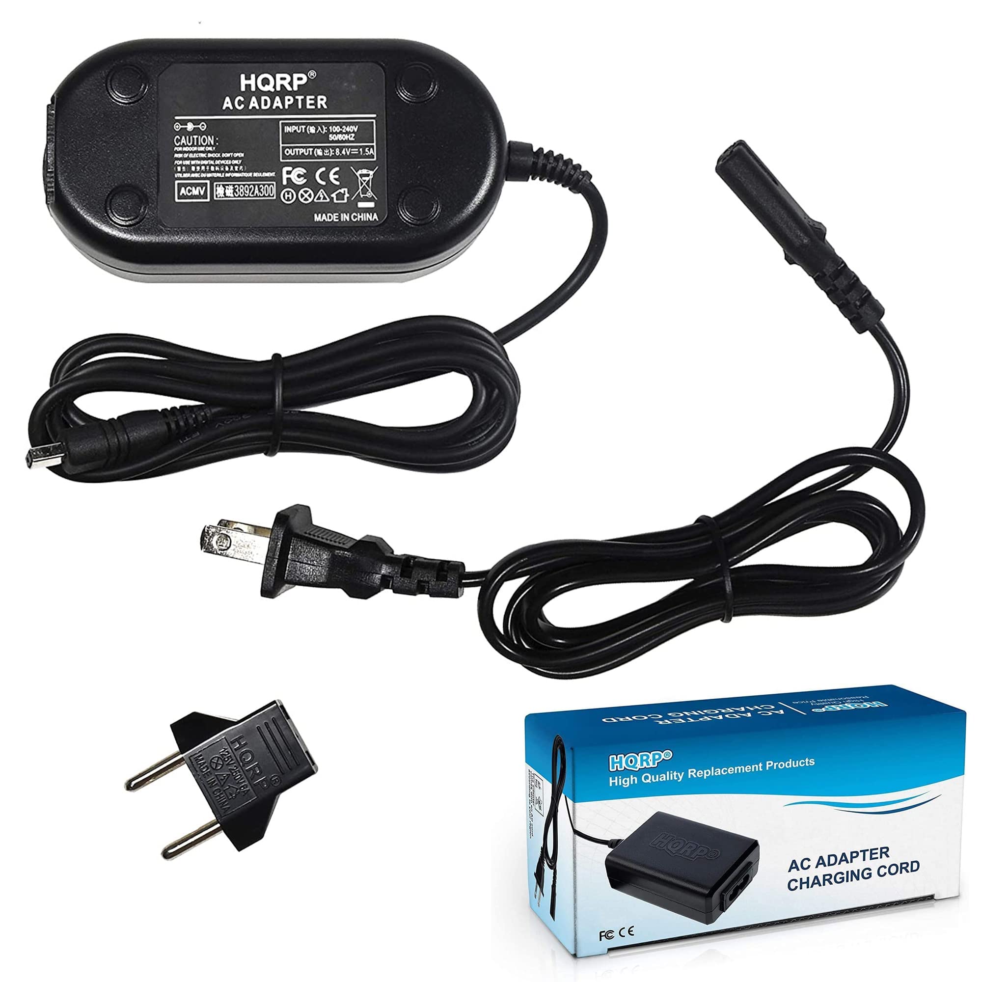 Cargador  Adaptador Ac  Compatible Con Hqrp  Videocámara Samsung - Venta Internacional.