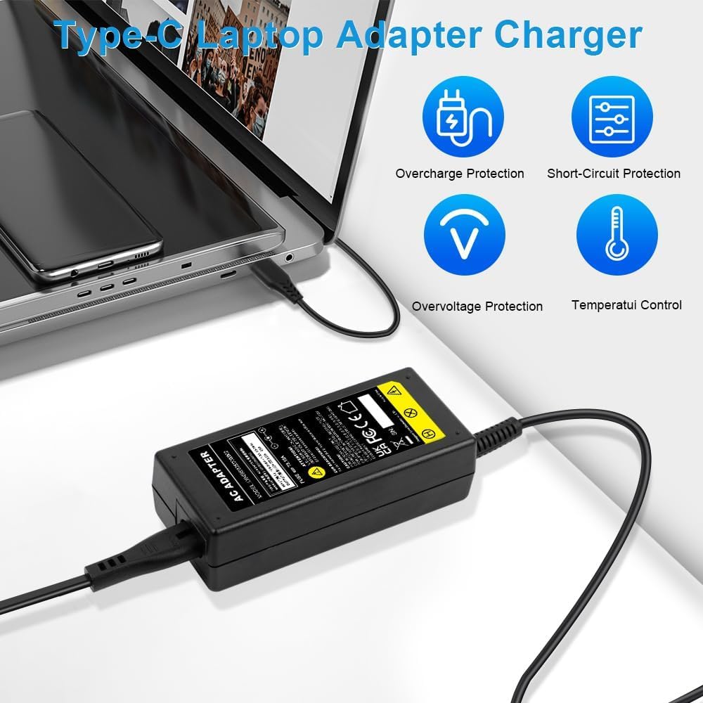 Foto 7 | Cargador Tree.nb Usb-c Tipo C De 65 W Para Thinkpad/yoga  Dell - Venta Internacional.