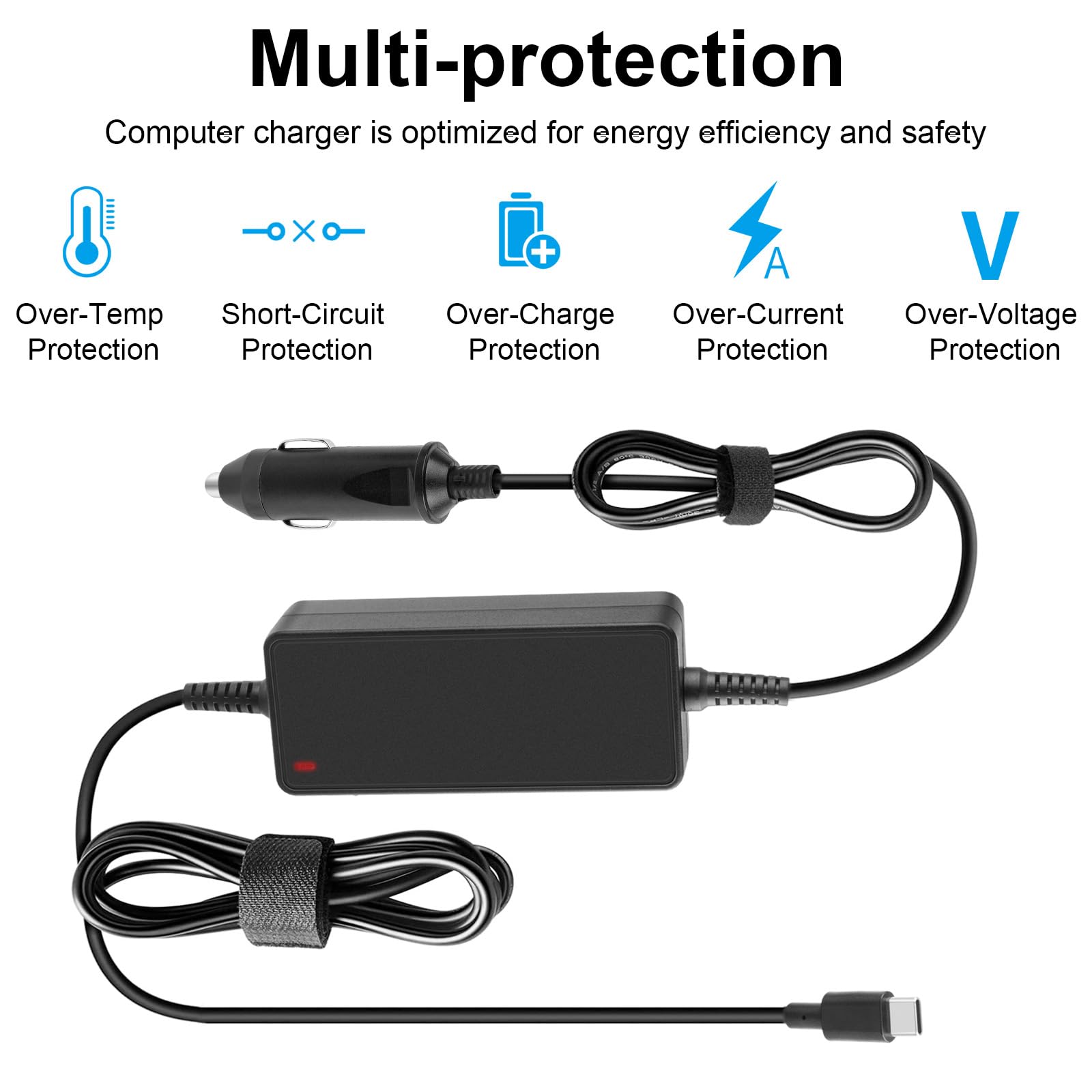 Foto 3 pulgar | Cargador Adaptador De Coche Tree.nb Usb C Pd De 65 W Para Dell Xps 13 - Venta Internacional.