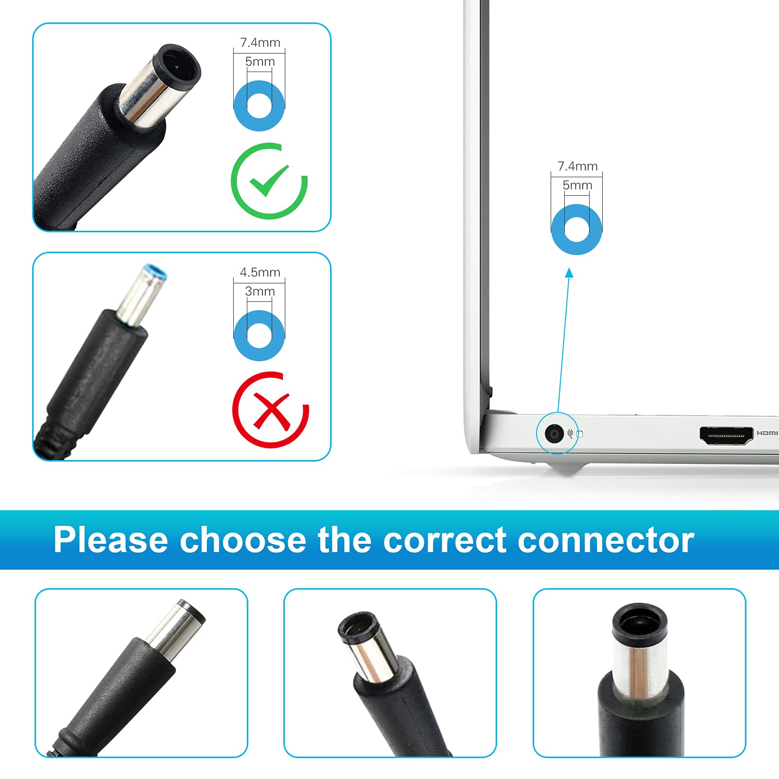 Foto 4 | Adaptador De Ca/cargador De Batería Para Compaq Presario 2210b 2510p - Venta Internacional.