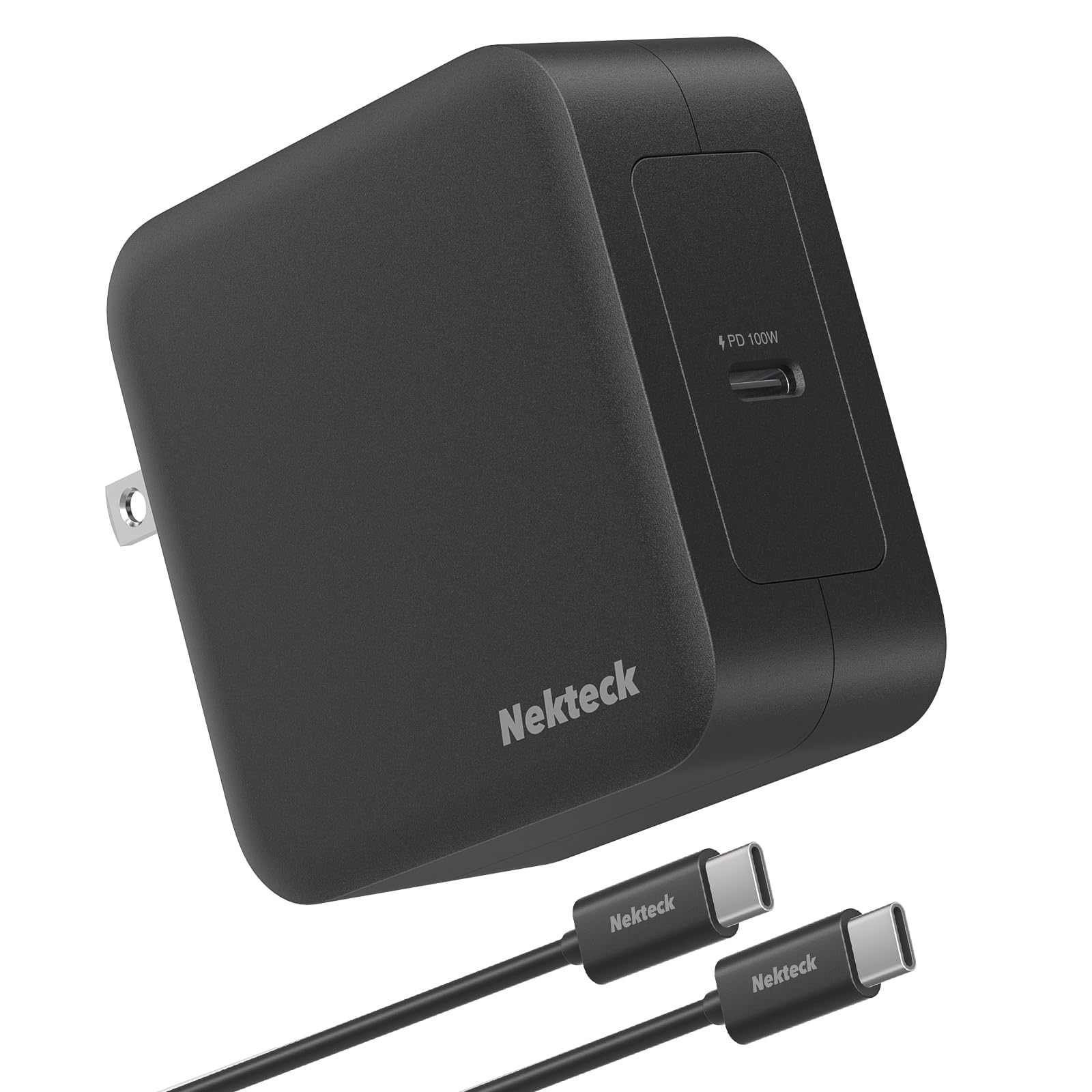 Cargador Nekteck Usb C Gan Iv De 100 W Con Cable De 2 M Para Macbook Air/pro - Venta Internacional.