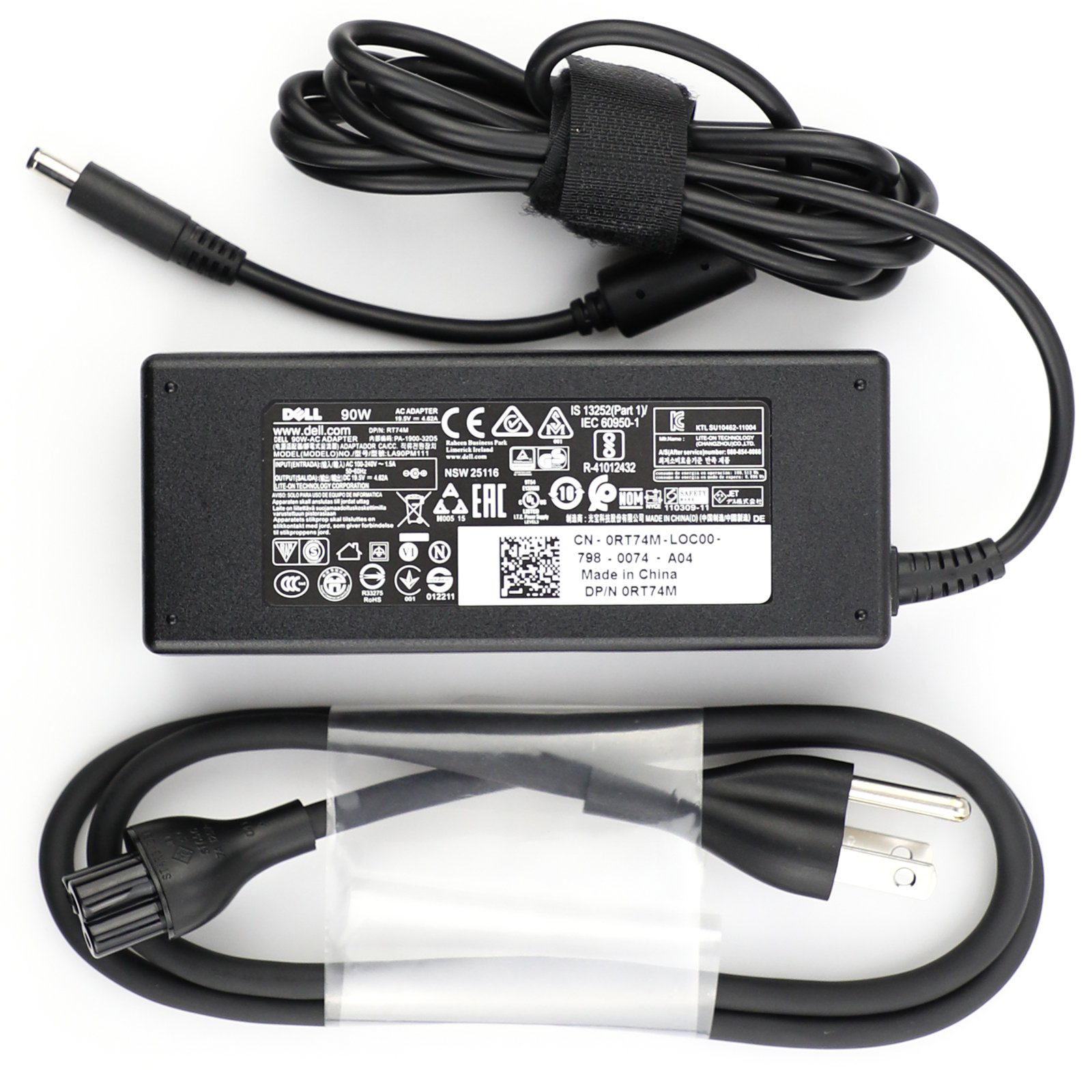 Adaptador Ac Dell De 90 W De Repuesto Para Dell Xps 13 (l321x)/(l322x) - Venta Internacional.