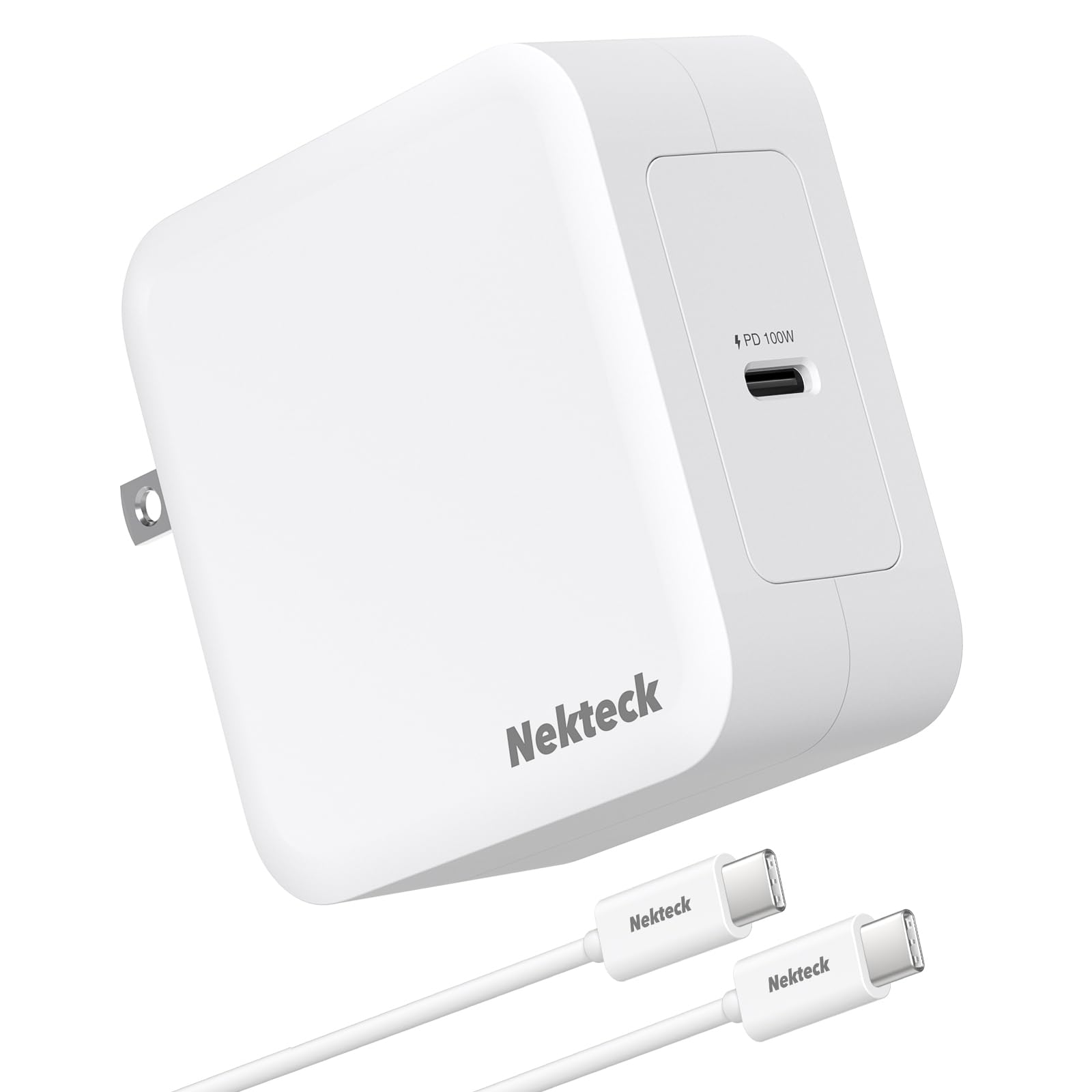Cable Charger Nekteck Para Mac Book Pro Gan  100 W  Usb C  6.6 Pies - Venta Internacional.