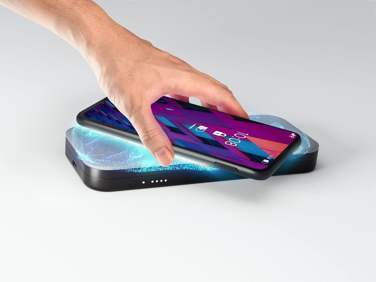 Foto 3 | Banco De Energía Móvil Inalámbrico Lenovo Go De 10.000 Mah Y 30 W Qi - Venta Internacional.