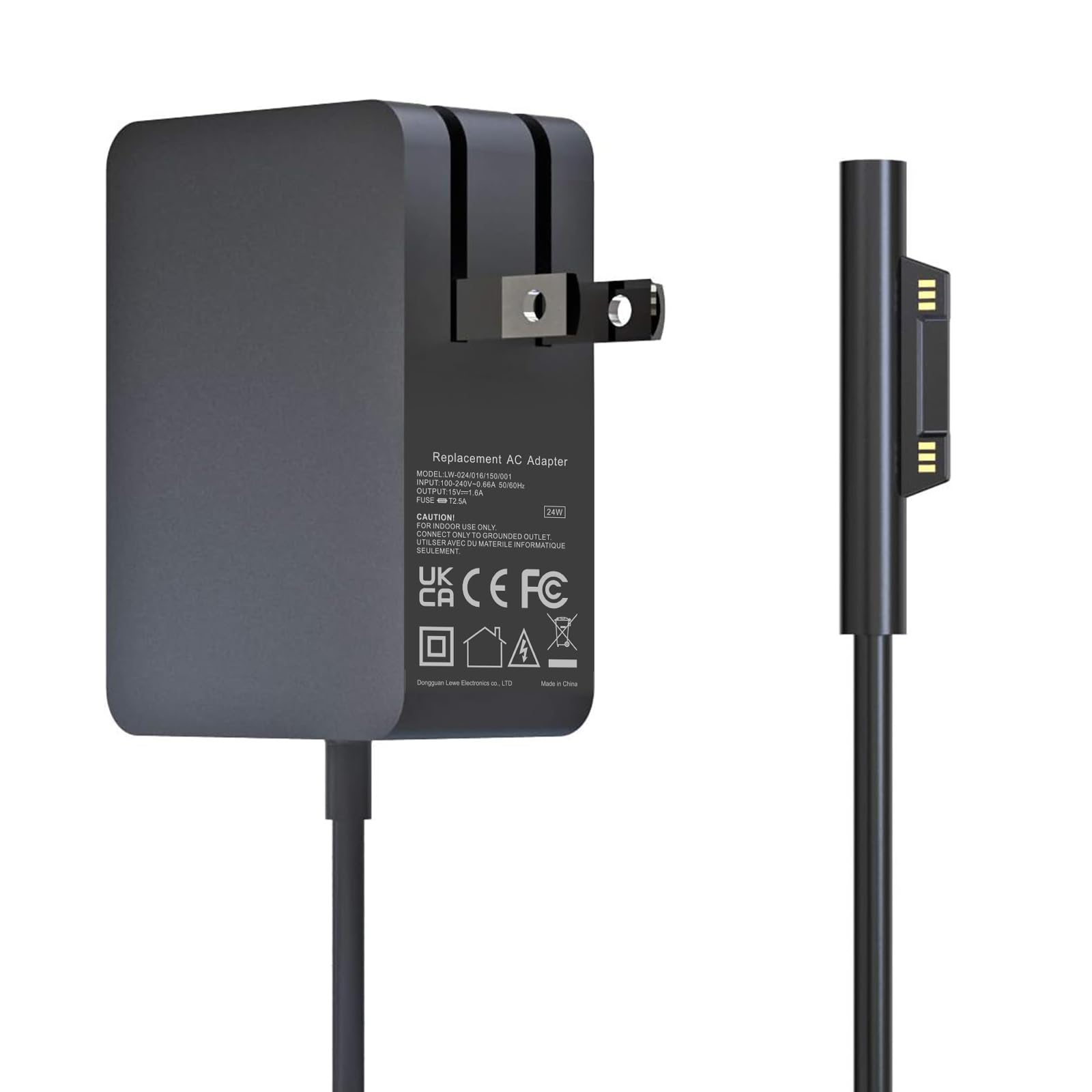 Adaptador De Fuente De Alimentación Tree.nb 24w 15v 1.6a Para Surface Go - Venta Internacional.