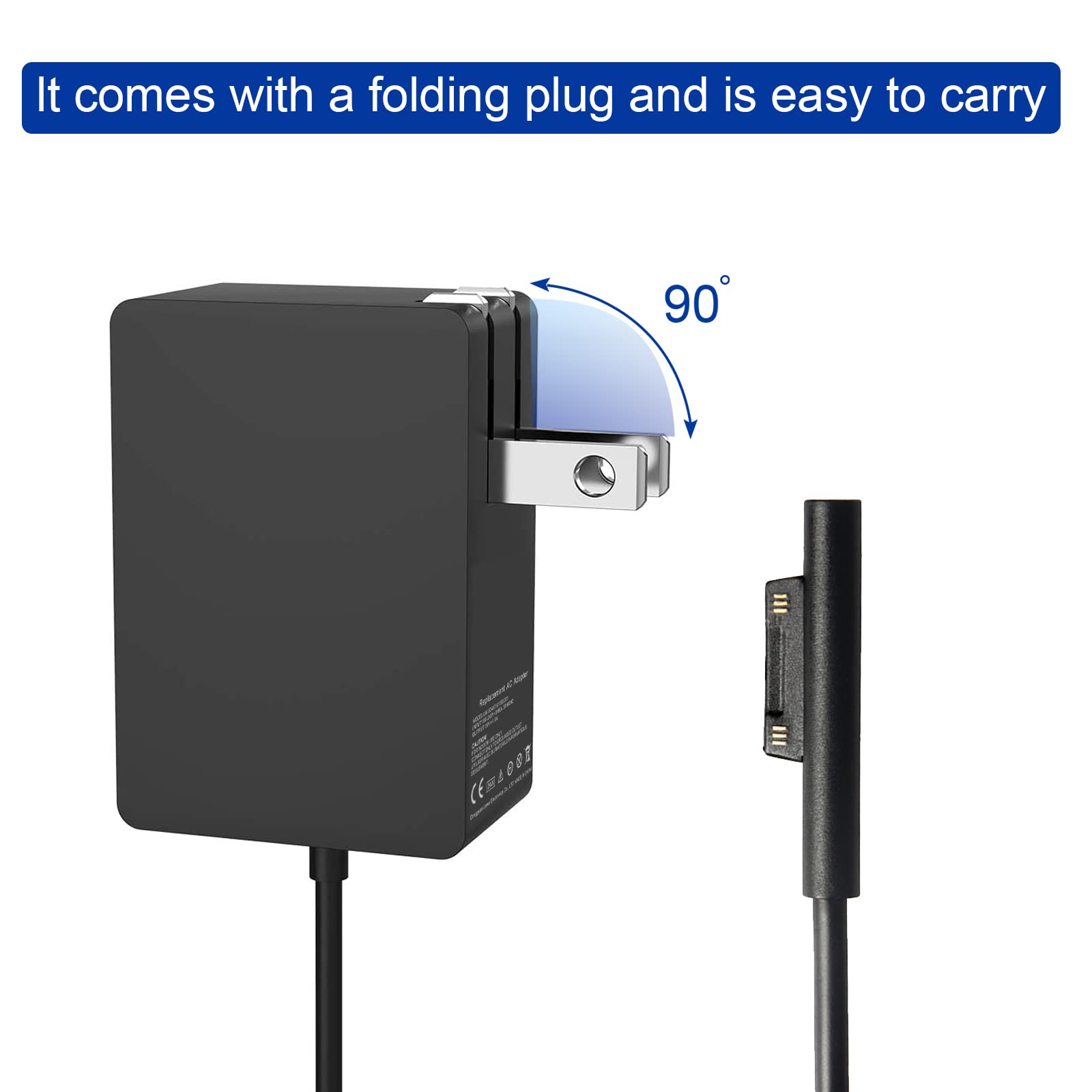 Foto 5 pulgar | Adaptador De Fuente De Alimentación Tree.nb 24w 15v 1.6a Para Surface Go - Venta Internacional.