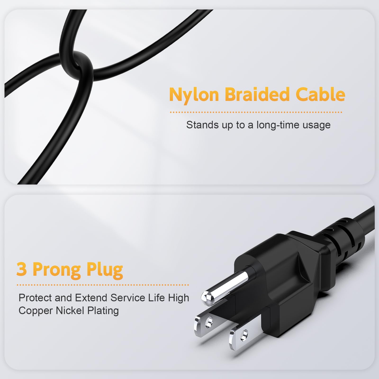 Foto 5 | Cable De Alimentación Rolada De 90 W  19 V Y 4 74 A  Compatible Con Hp All-in-one - Venta Internacional.