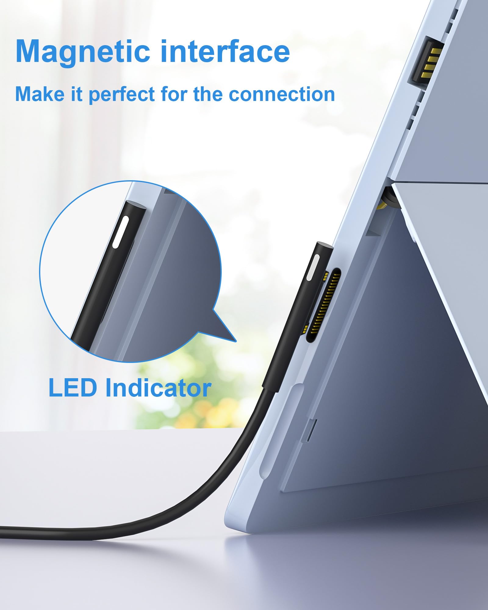 Foto 5 | Cargador De Coche Vhbw 15 V 2.58 A Con Puerto Usb De 5 V 2 A Para Surface Pro - Venta Internacional.