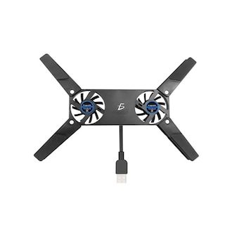 Foto 2 | Base Enfriadora Para Laptop Elegate con Doble Ventilador Clr39 Negro