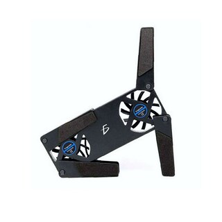 Foto 3 | Base Enfriadora Para Laptop Elegate con Doble Ventilador Clr39 Negro
