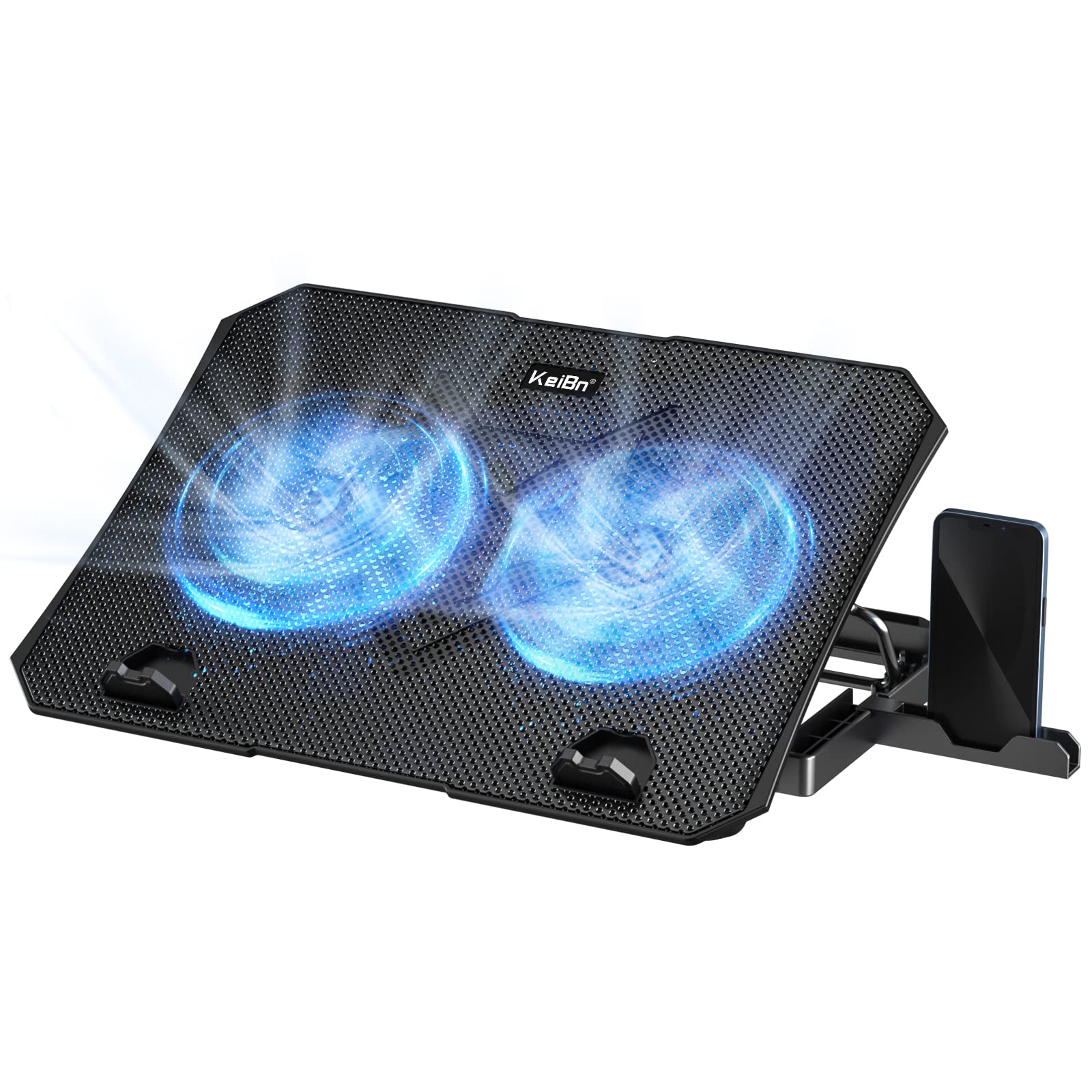 Foto 1 | Almohadilla de Refrigeración para Portátil Kevin S039 con 2 Ventiladores - Venta Internacional
