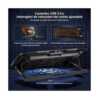 Foto 3 | Base De Refrigeración Eo Safe Imports Esi-15379 Negro