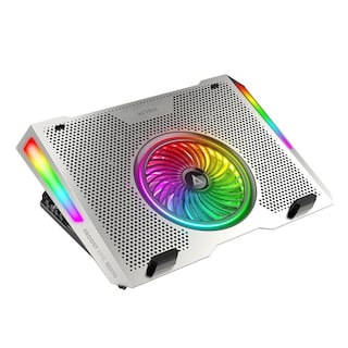Foto 1 | Base Enfriadora Acteck Froost Epic Be670 Aluminio + Abs 1x Ventilador 125 Mm + 4x Ventiladores 60 Mm 2x Puertos Usb Rgb