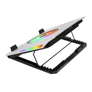 Foto 2 | Base Enfriadora Acteck Froost Epic Be670 Aluminio + Abs 1x Ventilador 125 Mm + 4x Ventiladores 60 Mm 2x Puertos Usb Rgb