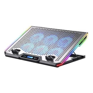Foto 1 | Base Enfriadora Acteck Froost Zero Be640 Aluminio + Abs 6x Ventiladores 2x Puertos Usb Rgb