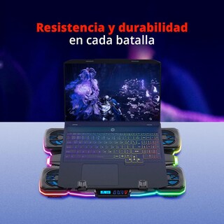 Foto 4 | Base Enfriadora Balam Rush Eolox Cryotech Ef780 Laptop 17 Pulgadas 8 Fan Negro Br-941112