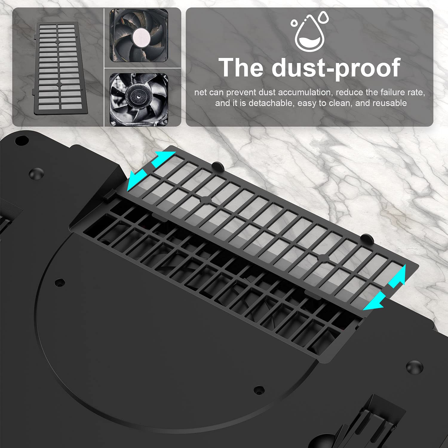 Foto 5 pulgar | Base Enfriadora Iets Gt500 de 17.3" para Laptop-Venta Internacional