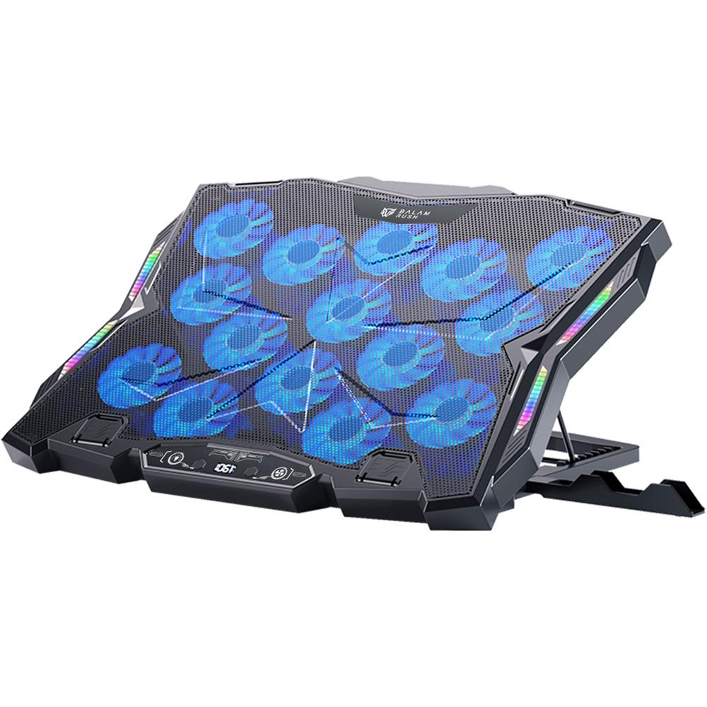 Base Enfriadora Balam Rush Eolox Frost Ef740 Laptop 17 Pulgadas Altura Ajustable 15 Fan Usb-c Led Br-941136