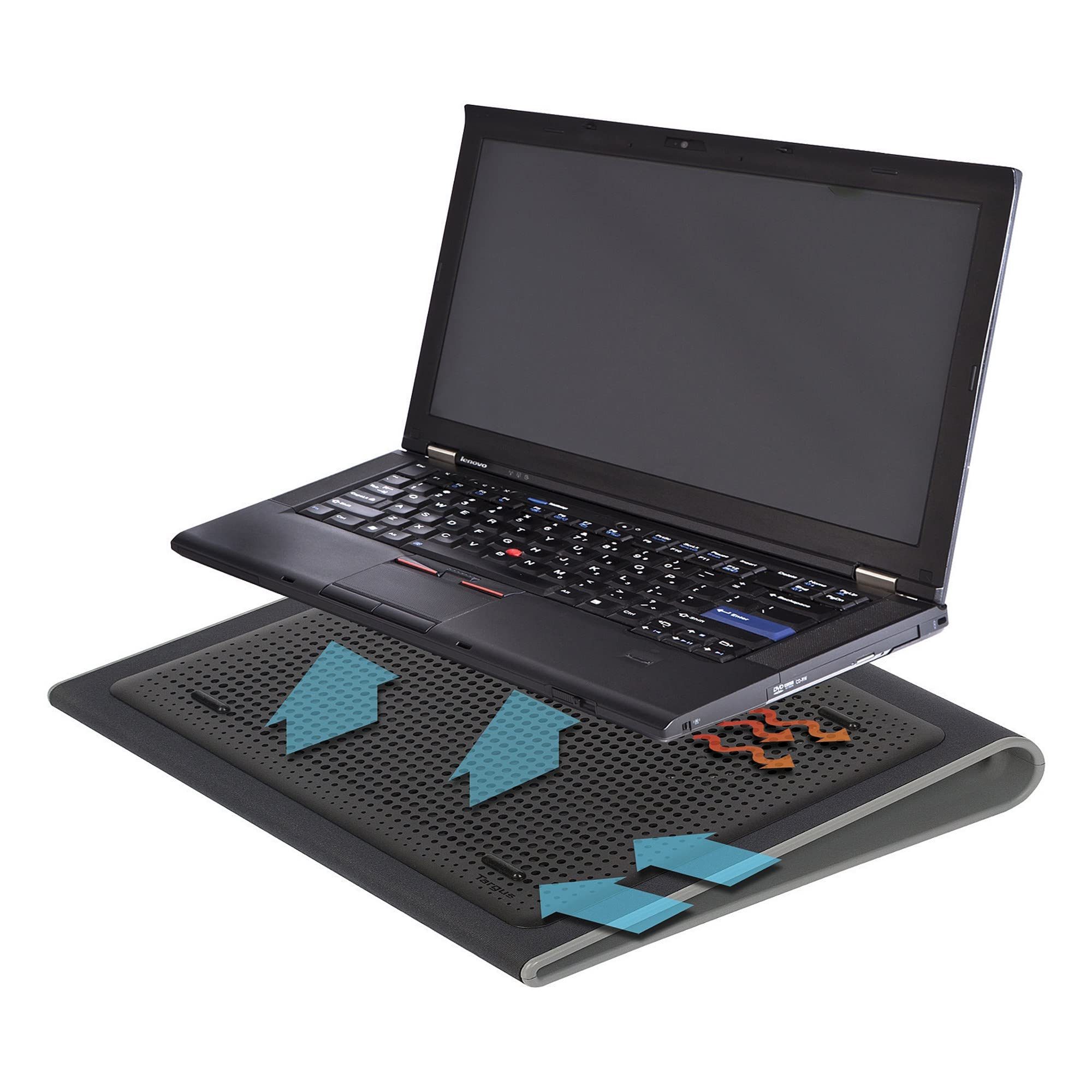 Almohadilla De Refrigeración Para Portátil Targus Lap Chill Mat, 17 Pulgadas, Doble Ventilador - Venta Internacional.