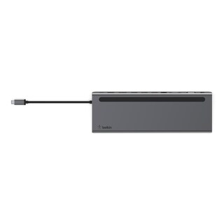 Foto 2 | Adaptador Belkin Multipuertos Usb C 11 en 1 Entradas Usb C - Usb A - Vga - Hdmi - Sd - Gigabit Ethernet Displayp