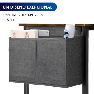 Foto 5 | Escritorio Oficina Para Computadora Ecomlab Minimalista (café)