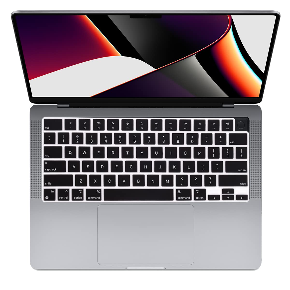 Foto 8 pulgar | Funda De Teclado Se7enline Compatible Con Macbook Pro 14 Y 16 - Venta Internacional.