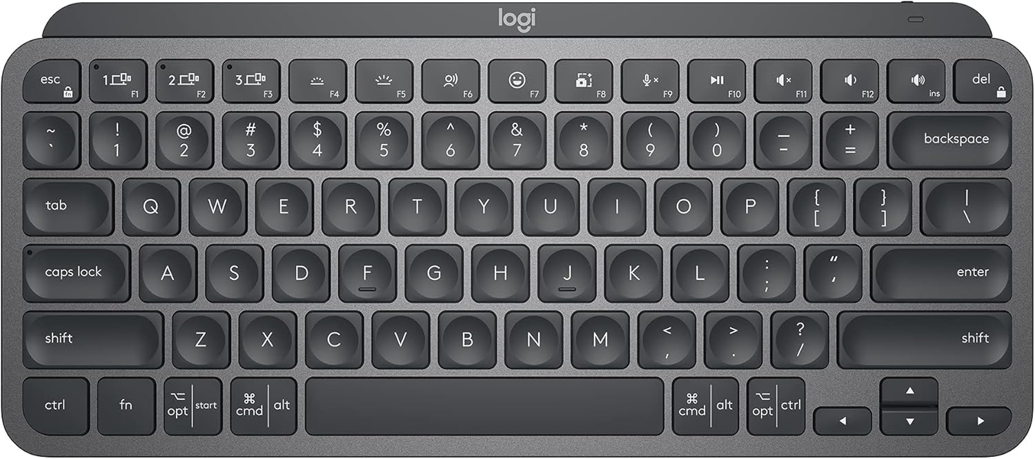 Foto 2 pulgar | Logitech Mx Keys Mini Teclado Minimalista Inalámbrico Iluminado Compacto, Bluetooth, Retroiluminado, Usb-c, Com