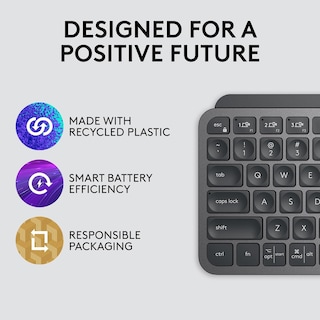 Foto 4 | Logitech Mx Keys Mini Teclado Minimalista Inalámbrico Iluminado Compacto, Bluetooth, Retroiluminado, Usb-c, Com